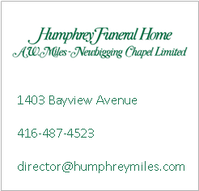 Sponsor Humphrey Funeral Home